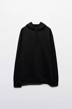 Худи базовая утепленная с капюшоном