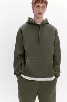 Худи базовая утепленная с капюшоном