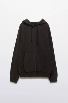 Худи из футера с капюшоном