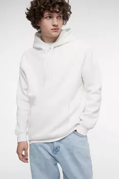 Худи oversize хлопковая с флисовым утеплением