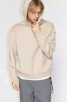 Худи oversize с имитацией футболки