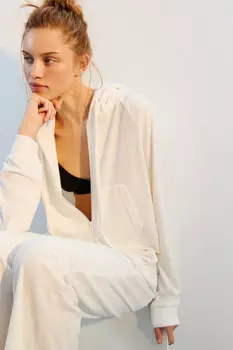 Худи-зипка домашняя из велюра