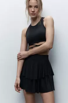 Юбка-шорты спортивная с велосипедками