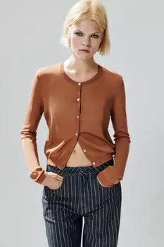 Кардиган из полупрозрачной вискозы