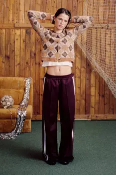 Кардиган на пуговицах с шерстью