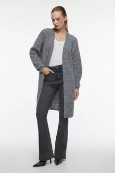 Кардиган oversize удлиненный без застежки