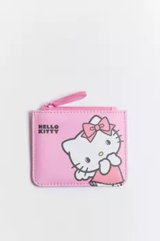 Картхолдер с застежкой на молнию и принтом