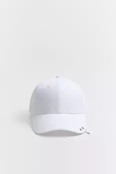 Кепка хлопковая с металлическим пирсингом