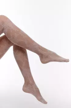 Колготки капроновые с узором