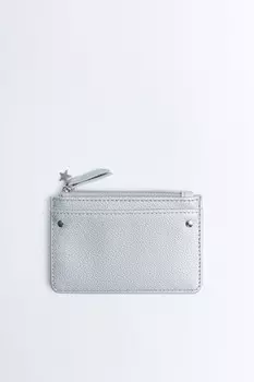 Кошелек на молнии с отделениями для карт