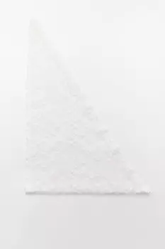 Косынка ажурная с кружевом