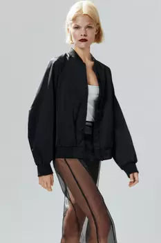 Куртка-бомбер на молнии