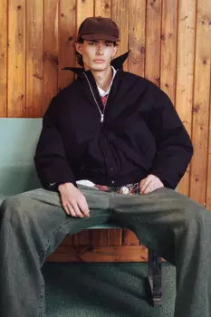 Куртка-бомбер утепленная