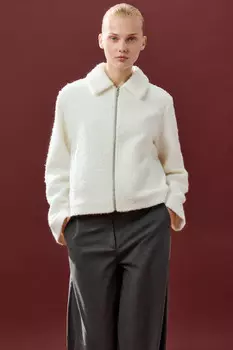 Куртка драповая на молнии