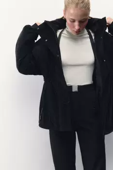 Куртка горнолыжная с блестящим эффектом