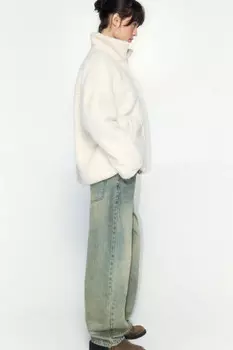 Куртка из искусственного меха с утеплением