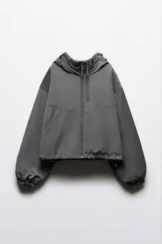 Куртка короткая с капюшоном