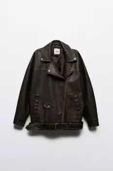 Куртка-косуха oversize в винтажном стиле