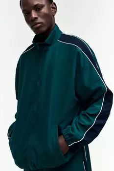 Куртка-олимпийка спортивная с лампасами