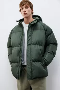 Куртка стеганая с капюшоном
