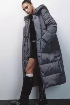 Куртка стеганая с подкладкой из искусственного меха