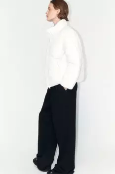 Куртка стеганая с воротником-стойкой