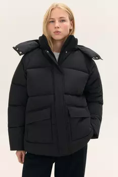 Куртка стеганая со съемным капюшоном