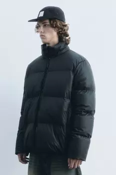 Куртка стеганая утепленная с воротником-стойкой