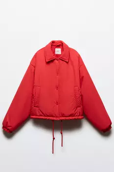 Куртка утепленная с утяжками по низу