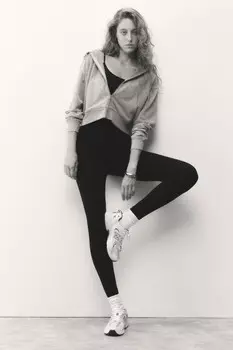 Леггинсы бесшовные с высокой посадкой