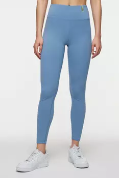 Леггинсы спортивные облегающие с нашивкой