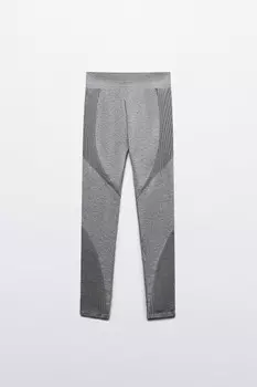 Леггинсы спортивные со средней посадкой