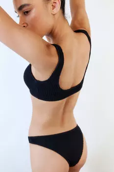 Лиф-бра купальный из жатой ткани