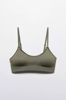 Лиф-топ купальный на тонких бретелях