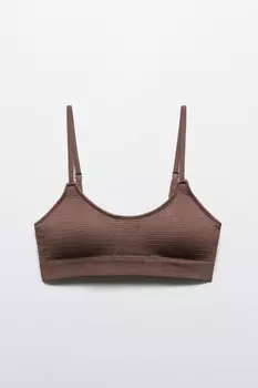 Лиф-топ купальный на тонких бретелях