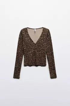 Лонгслив домашний на пуговицах