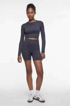 Лонгслив-рашгард спортивный бесшовный