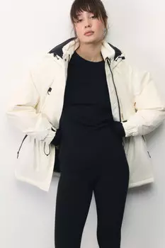 Лонгслив спортивный облегающий с надписью