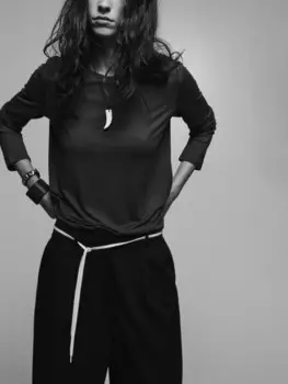 Лонгслив трикотажный базовый из модала