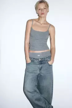 Майка домашняя вискозная с застежкой на груди