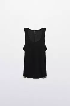 Майка свободная из вискозы