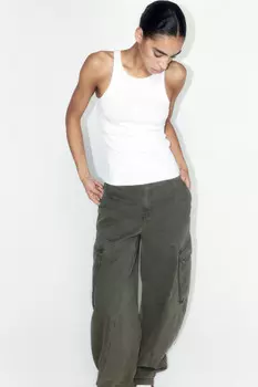 Майка TANKTOP базовая облегающая в рубчик