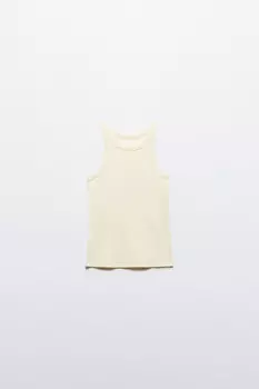 Майка TANKTOP облегающая в рубчик