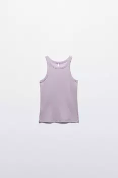 Майка TANKTOP облегающая в рубчик
