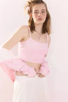 Майка велюровая с принтом