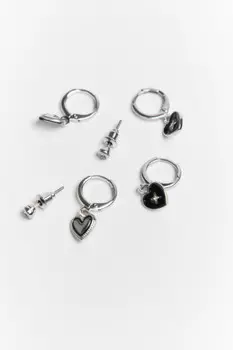 Набор серег с подвесками (3 пары)