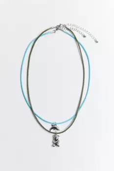 Набор колье с подвесками (2 штуки)