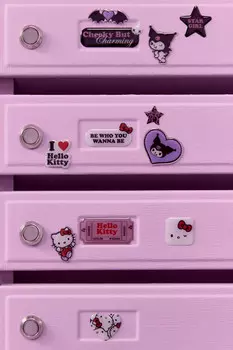 Набор стикеров с рисунками и надписями