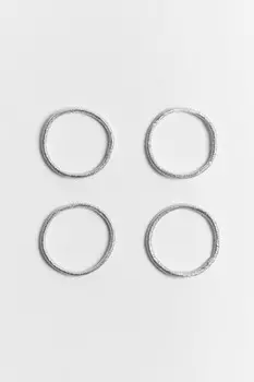 Набор тонких резинок для волос (4 штуки)