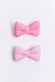 Набор заколок-бантиков (2 штуки)